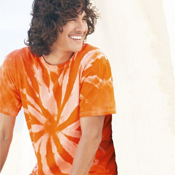 Tone-on-Tone Pinwheel Tie-Dyed T-Shirt Thumbnail